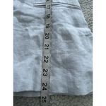 Madewell  100% Linen Scoopneck Cutaway Vest Salt White Button Up Size 0 Photo 14