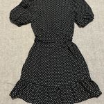 Soprano Boutique Navy Blue Polka Dot Dress  Photo 5
