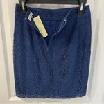 Sugar Lips Blue Lace Mini Pencil Skirt Women’s Size S Photo 1