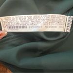 ZARA Dark Green Long Sleeve Dress Photo 5