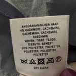 Anthropologie Guinevere Cardigan Sweater S Gray Wool Rabbit Ruffle Trim Coquette Photo 14