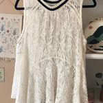 Free People Maisie Tank Top White / Ivory Lace Photo 1