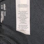 Aerie Large Women's Black Rib Triangle Tie Back Bikini Top BNWTS Photo 4