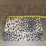 Reformation  Eco Move Animal Print Biker Shorts in Black White Dot Size Small Photo 7