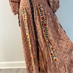 Patrons of Peace NWT  Adobe Tile Print Smocked Cropped Ballon Sleeve & Skirt XS Photo 2