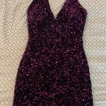 Dear Moon Purple Short Dress Photo 0