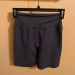 Alphalete Reversible Dark Blue Tie Dye Spandex Shorts Photo 0