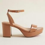 Torrid Platform Block Heel Sandal Nude Tan Size 11WW NWT Photo 0