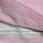 Lilly Pulitzer Adeline Dress Womens 2 Pink White Stripe Seersucker Mini Ruffles Photo 11