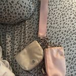 Lululemon  athletica Pink and Cream Clutch Set Photo 1
