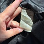 Vintage Solid Black Full Length V Photo 3