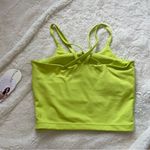 Blogilates Strappy Cropped Tank Top Lime Green XS Photo 1