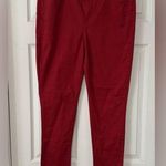 Seven7 Women's High Rise Booty Shaper Skinny
Jean in Red Dahlia Size 12 NWT Photo 0