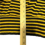Sweet Rain  black and yellow striped long sleeve shirt size large nwt Photo 4