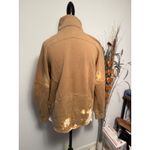 Lululemon  Scuba Oversized Funnel Neck Full Zip Jacket XS/S Tan Distressed Photo 1