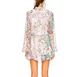 Rococo NWT Sand Floral Leila Metallic Stars Mini Dress XS Photo 3