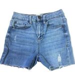 Mudd Flx Stretch High Rise Jean Jegging Distressed Denim Shorts Photo 25