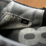 P448 Black Sparkly Cheetah Print  Sneakers Photo 7