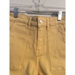 Mavi Sheena Hi Rise Curly Twill Straight Shorts Size 26 Dark Yellow Golden NWOT Photo 3