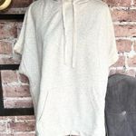 Loft  Oatmeal Hooded Poncho Sweatshirt XS/S Photo 0