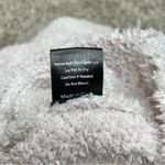 Shop The Mint Teddy Sherpa Pullover Sweater in Light Blush Pink Small Photo 7