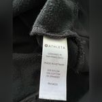 Athleta  Snappy Sweatshirt Dress Black long sleeve boxy relaxed crewneck sporty S Photo 6