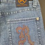 Rock & Republic  Low Rise Jeans with Rhinestone R on back Size 26 Photo 4