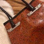 vintage brown floral patterned purse Photo 4