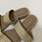 Joie  Cherish Rattan wicker woven tan slip on sandals size 8 Photo 1