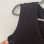 Joie NWT  black classic tank top SIZE medium v-neck Photo 5