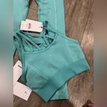 Gymshark ultra seamless spearmint green High-Waisted Leggings and sport bra π» Photo 10