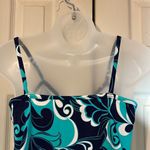 Vintage Jamaica Bay 1990s Ruffled Front Paisley Print Tankini Swim Top 8 Photo 11