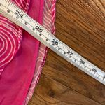 Diane Von Furstenberg Diane Von Furstenburg 100% silk wood grain print pink blouse 0 Photo 6