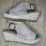 Catherine Malandrino New!  Cirkly Espadrille Wedge Suede Sandal Women’s Size 7.5 Photo 5