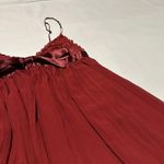 Victoria's Secret Victoria’s Secret Red Babydoll Slip Lingerie Lace Sheer Mesh Satin Bow L Large Photo 11