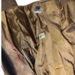 Tommy Hilfiger NWOT  Womens Brown Faux Suede Blazer Jacket Button Front Size 6 Photo 4