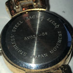 Gold Tone CZ Rhinestone Vintage Classic Wristwatch Watch NEW BATTERY Photo 5