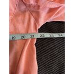 Sheilay Peach Crochet Long Balloon Sleeve Tie/Ruffle Neck Blouse‎ Size M Boho Orange Size M Photo 6