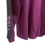 PINK - Victoria's Secret Spell Out PINK Victoria Secret purple long sleeve graphic sweater Pullover Photo 4