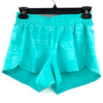 Adidas  size 2XS athletic‎ shorts new with tags blue teal green elastic waist Photo 0