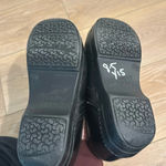 Dansko  Professional Black Cabrio leather clogs women size 39 Photo 5