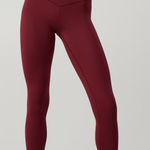Aerie Offline Real Me Basic Red Leggings Size S  Photo 0