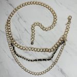 Chunky Gold Tone Multi Chain Link Belt Small/Medium (S/M) Y2K Festival ✨ Photo 0