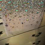 blinged out cheer hoco or event dress Silver Size 8 Photo 5