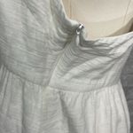 FRNCH  White Front Tie Sundress Midi Photo 2