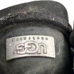 UGG  Women's Becket Black Leather Boots‎ 1005380 Moto Photo 4