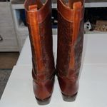 Joan & David  croc pull on boots Italian leather women’s size 36 Photo 4