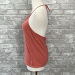 Me to We  Coral Halter Tank Top with Cut Out Photo 1