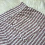 Aerie  Pink Striped Shorts Women's Small Photo 2