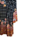 Avenue Midi Dress Womens 22 24 Multicolor Boho Artsy Art To Wear Scoop Stretch Photo 4